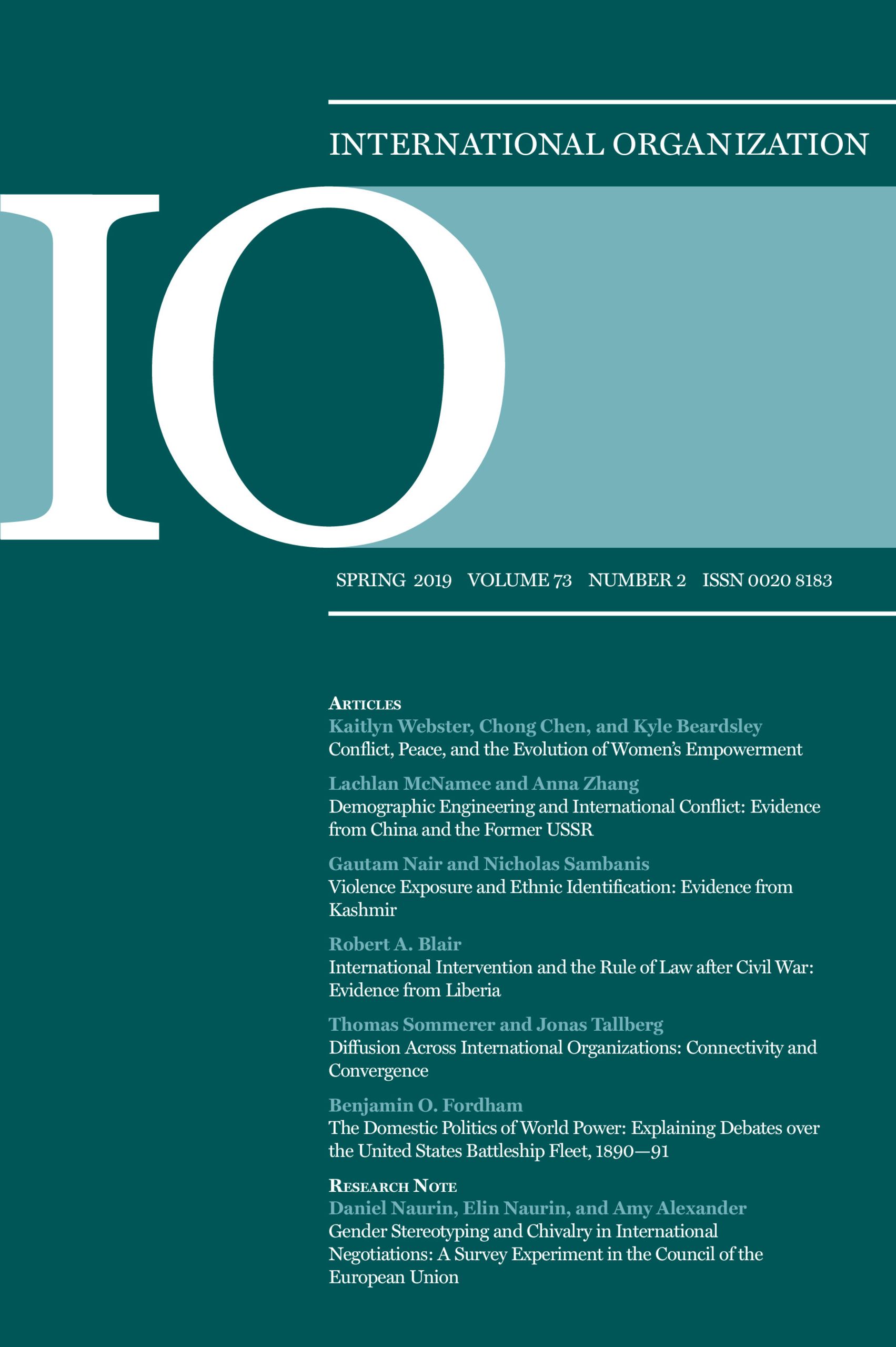 International Organization International Organization
